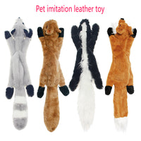 Pet Products Dog Imitation Animal Skin Toys 45cm Pet Sound Plush Toys Pet Toys